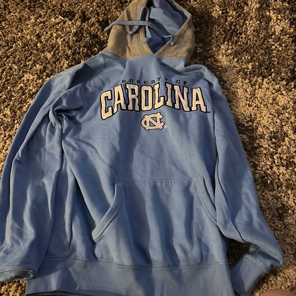 blue carolina sweatshirt